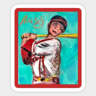 Stan Musial Sticker